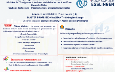 Announcement of the Opening of Applications for the Master’s Program in Hydrogen Energy for the 2026–2027 Academic Year